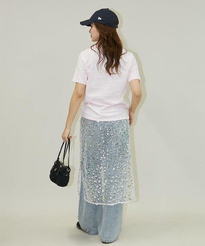 ハート クロスステッチ Tシャツ　限定展開