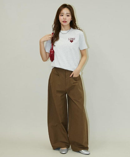 ハート クロスステッチ Tシャツ　限定展開