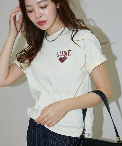 ハート クロスステッチ Tシャツ　限定展開