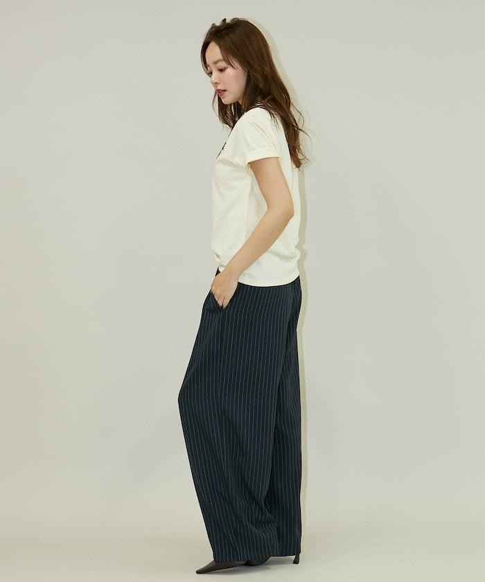 ハート クロスステッチ Tシャツ　限定展開