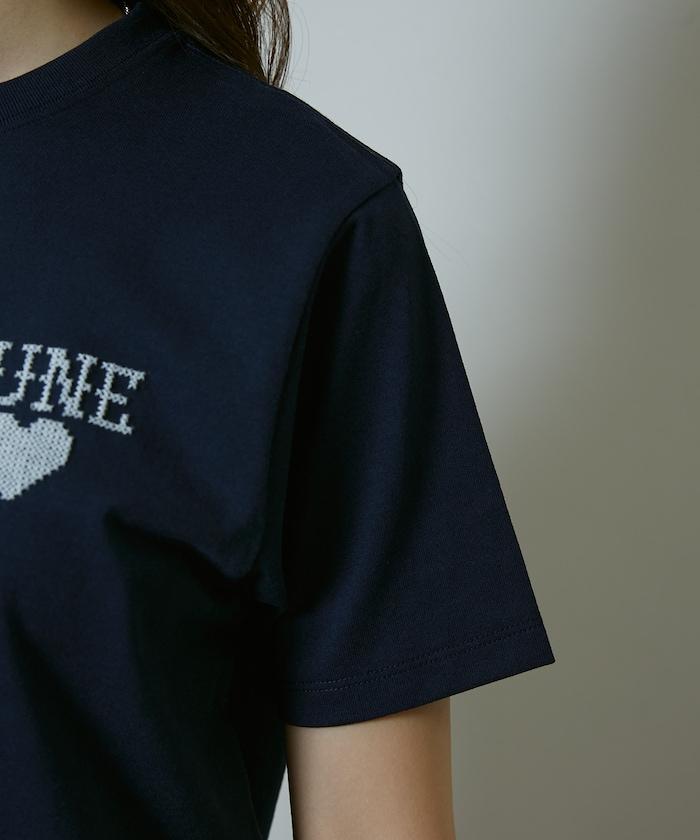 ハート クロスステッチ Tシャツ　限定展開