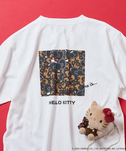 HELLO KITTY（凱蒂貓） 動物圖案印花T恤