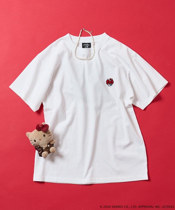 HELLO KITTY（凱蒂貓） 動物圖案印花T恤