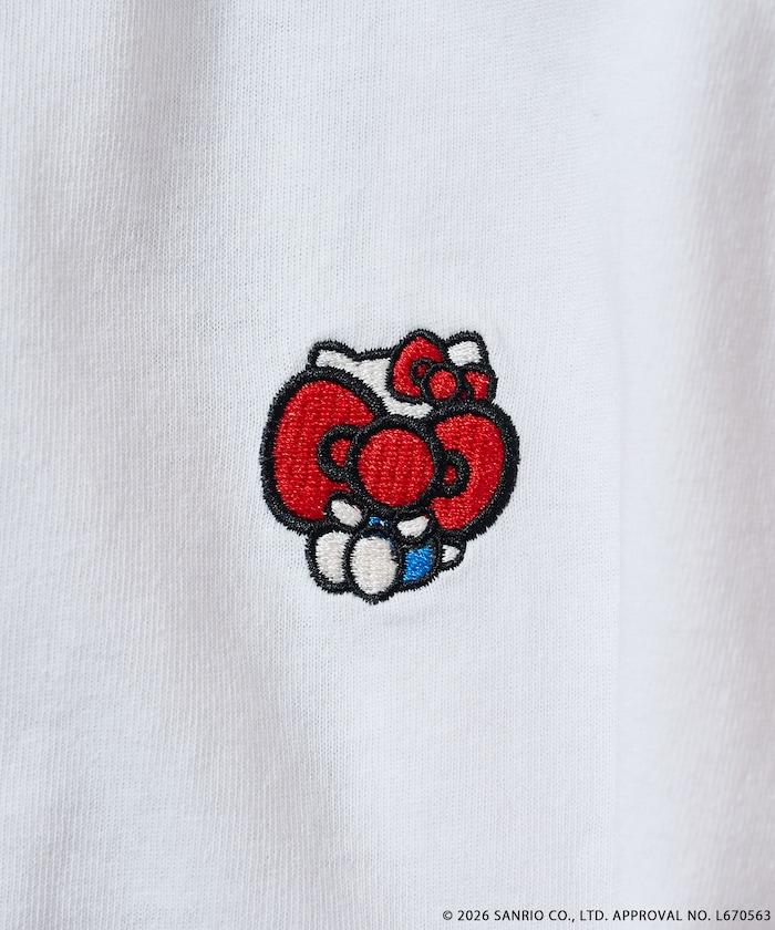 HELLO KITTY（凱蒂貓） 動物圖案印花T恤