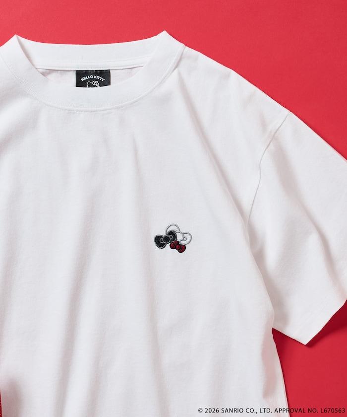 HELLO KITTY（凱蒂貓） 文案印花T恤