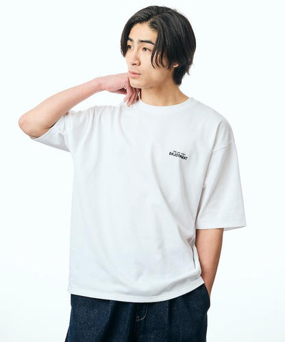 寬鬆廓形 背部SKATE MAN印花 T恤