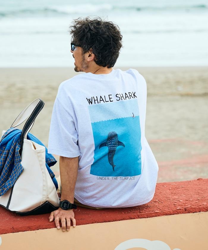 Whale Shark 圖案短袖Tee T恤