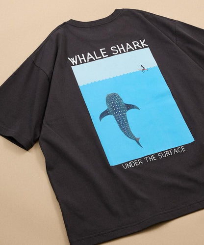 Whale Shark 圖案短袖Tee T恤