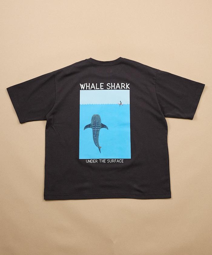 Whale Shark 圖案短袖Tee T恤