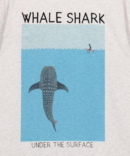 Whale Shark 圖案短袖Tee T恤