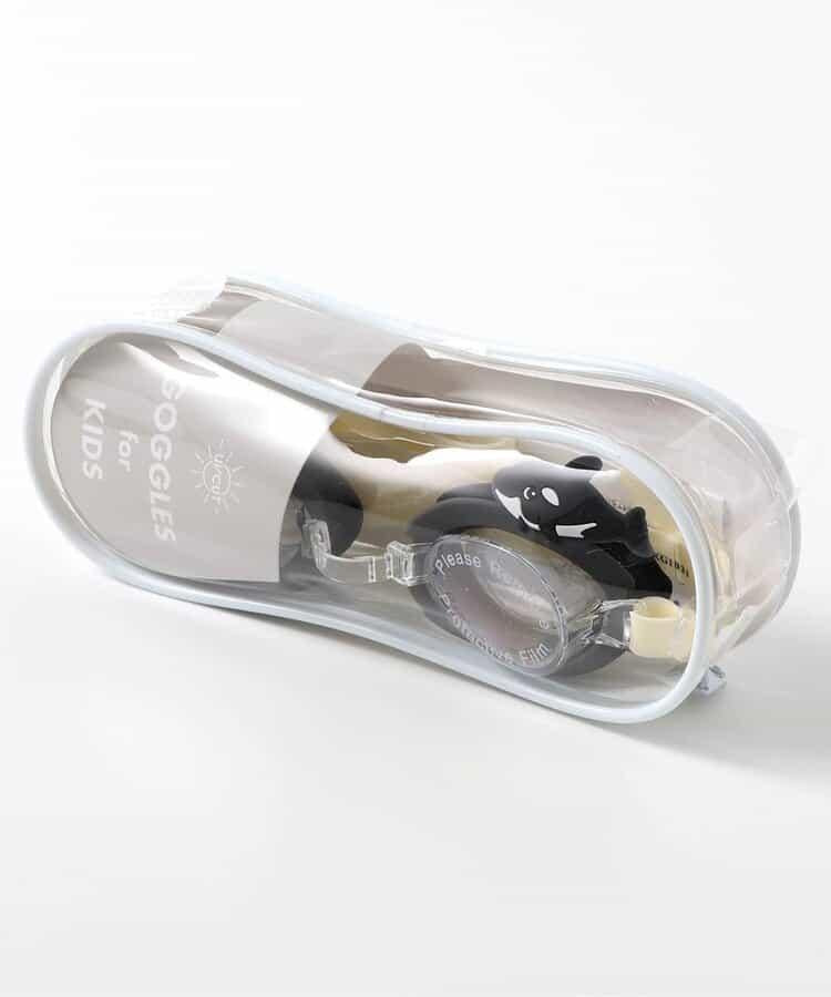兒童款 虎鯨黑配色 游泳護目鏡