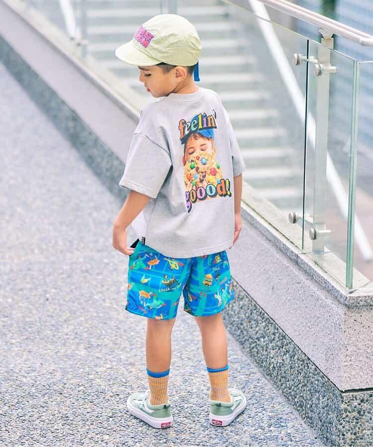 水陸兩用防潑水 五分丈混合設計 休閒短褲