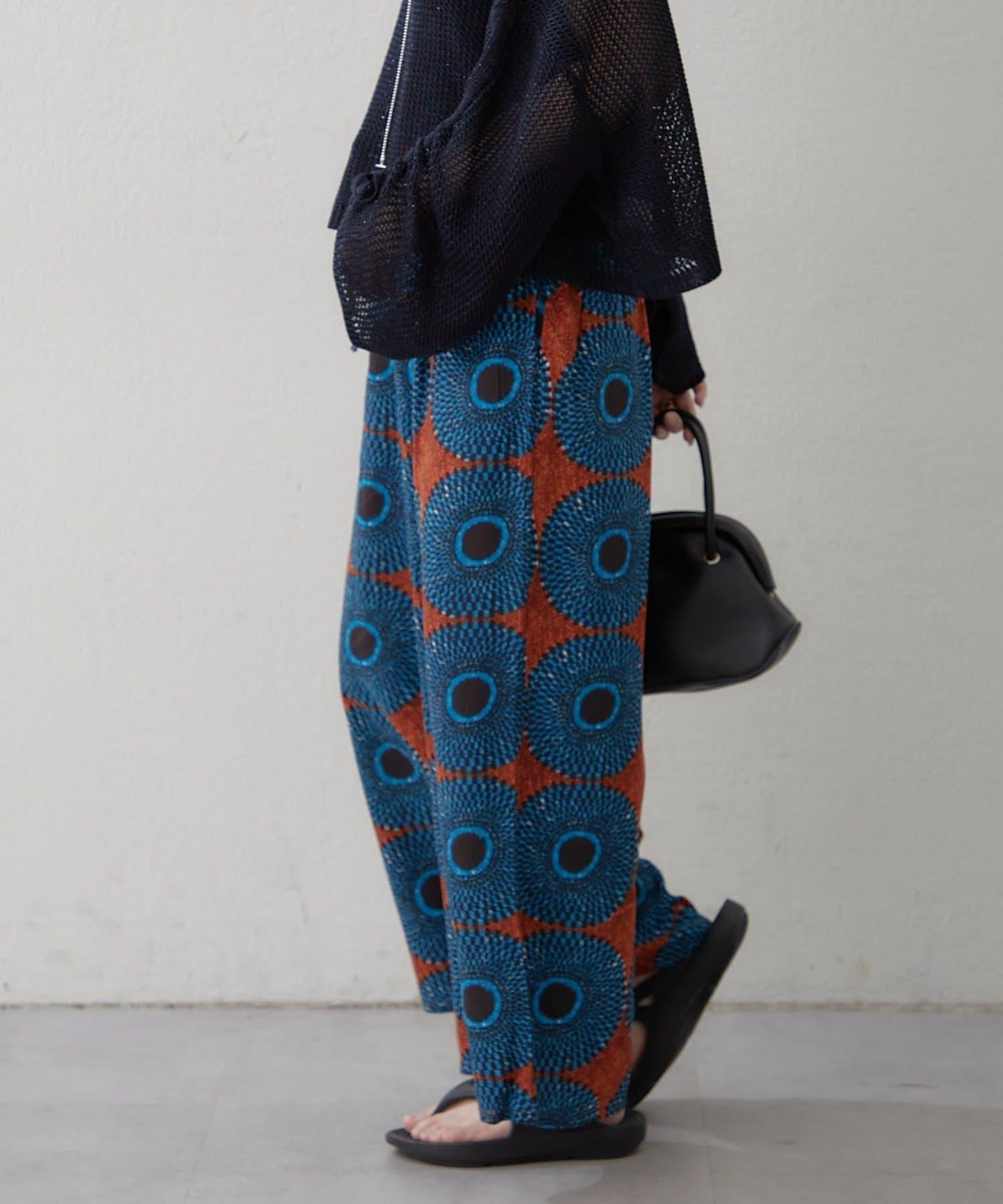 NAO India Series 混合圖案休閒褲