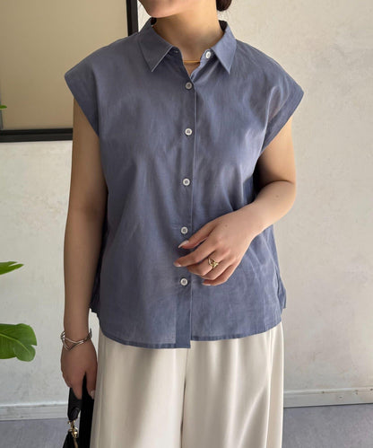 後背蓬鬆廓形襯衫