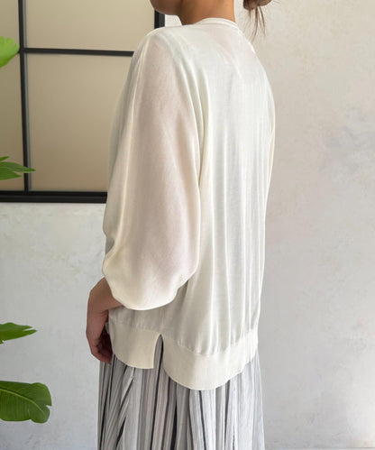 蝙蝠袖 針織開衫