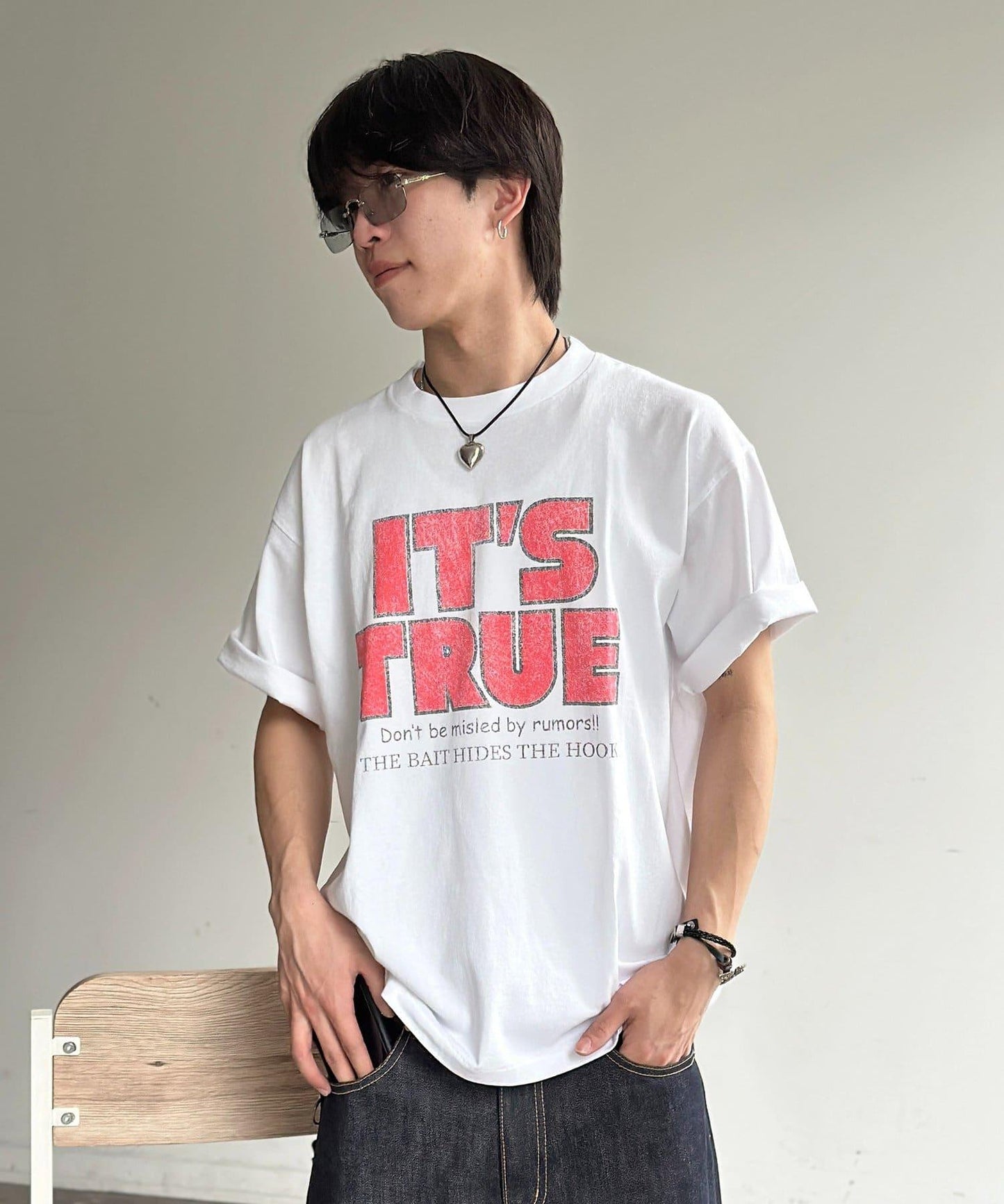 拼色Logo T恤
