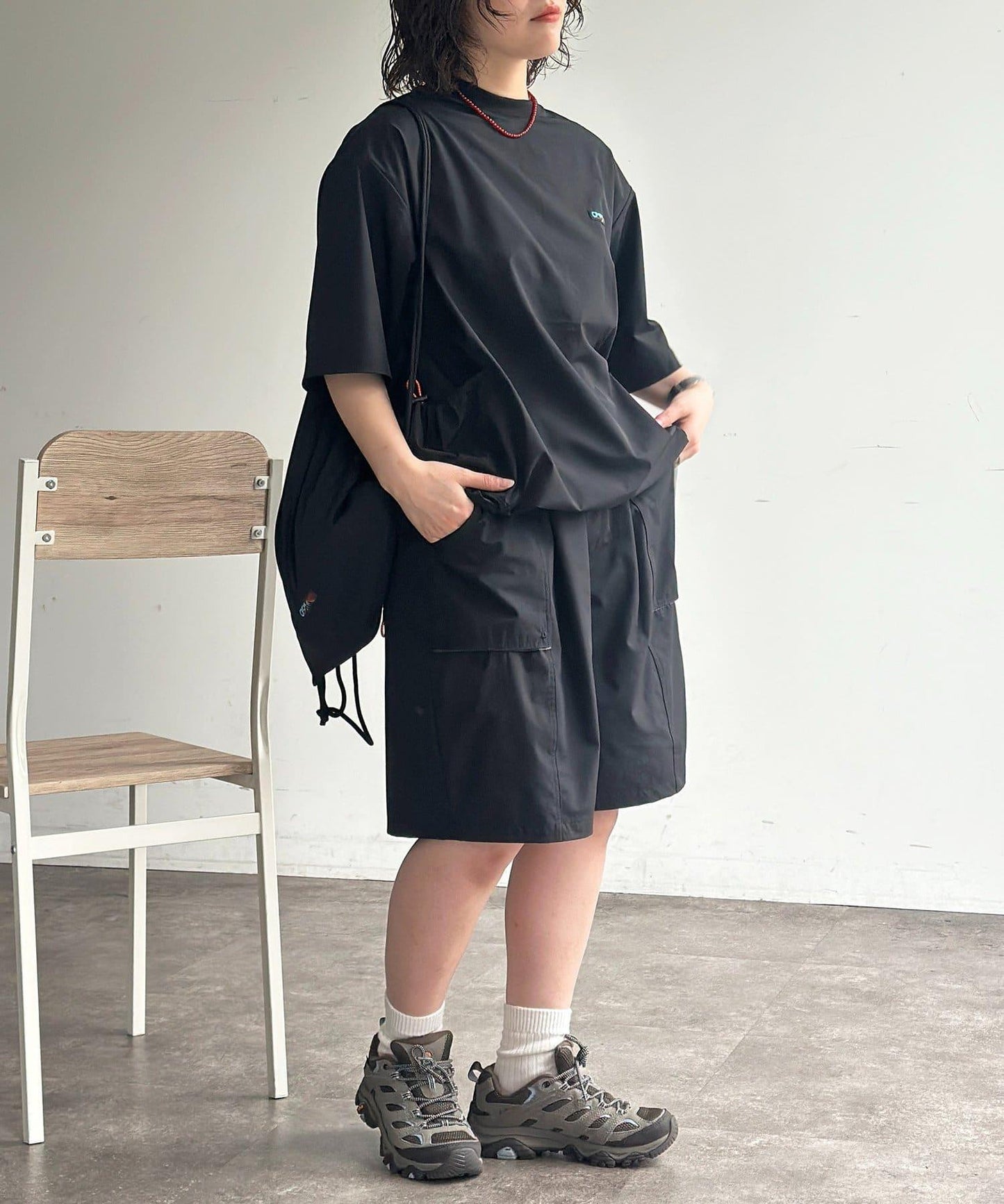 彈力尼龍套頭套裝