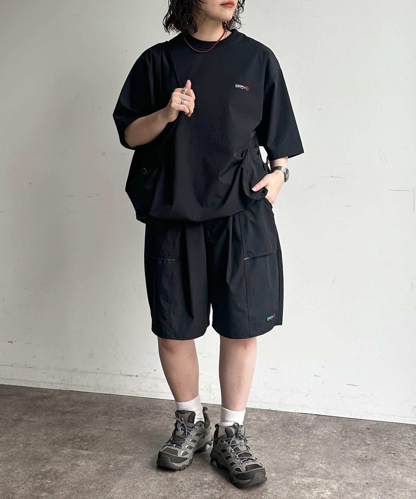 彈力尼龍套頭套裝