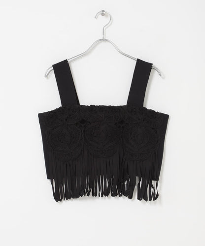 棉質針織 enrica RACE COTTON KNIT 上衣