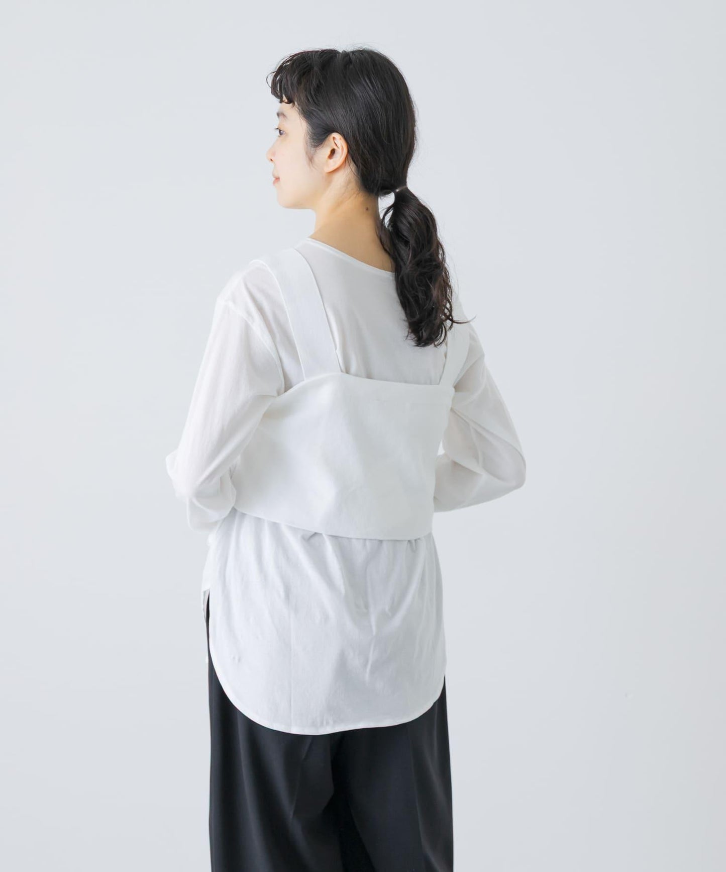 棉質針織 enrica RACE COTTON KNIT 上衣