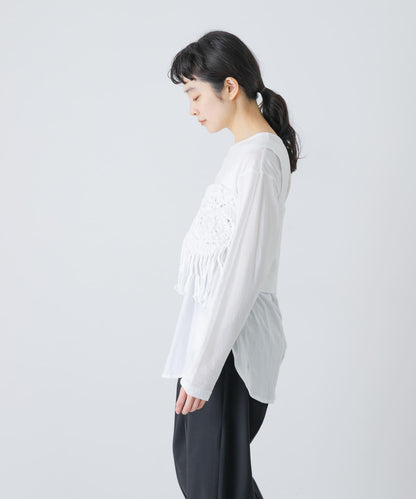 棉質針織 enrica RACE COTTON KNIT 上衣