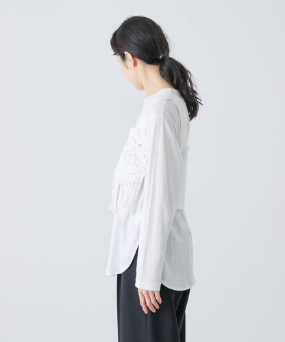 棉質針織 enrica RACE COTTON KNIT 上衣