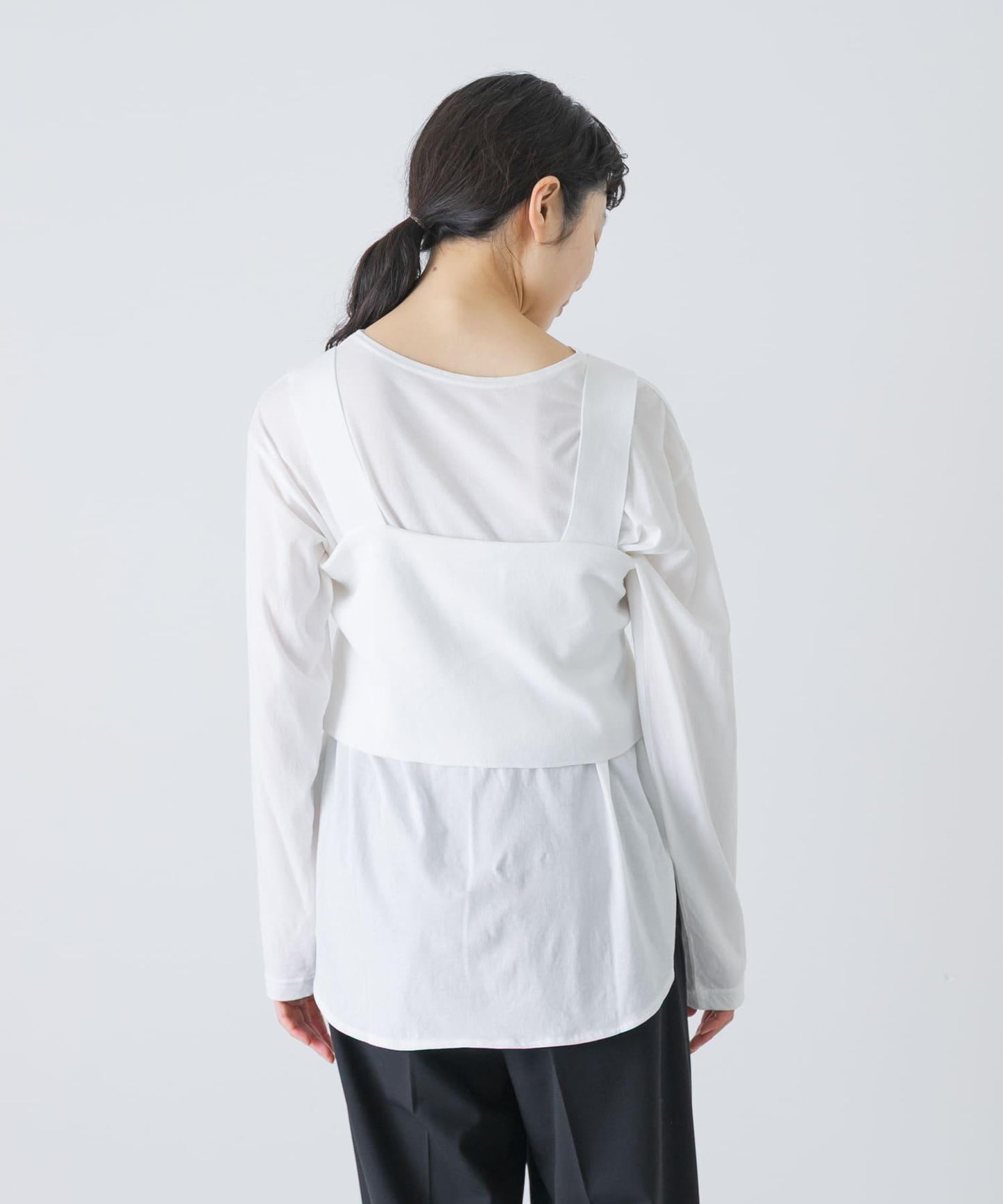 棉質針織 enrica RACE COTTON KNIT 上衣