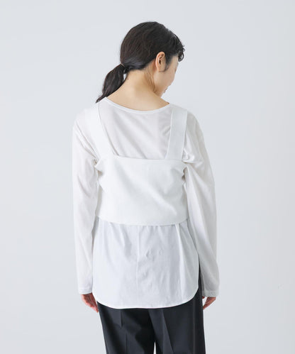 棉質針織 enrica RACE COTTON KNIT 上衣
