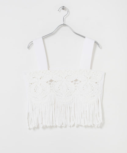 棉質針織 enrica RACE COTTON KNIT 上衣