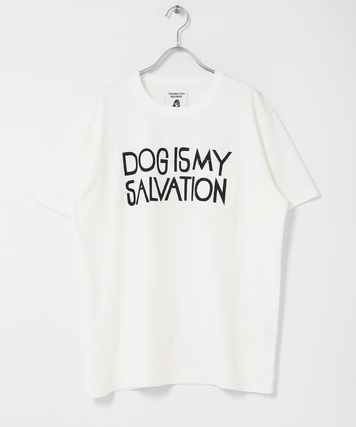 TACOMA FUJI RECORDS DOG IS MY SALVATION Pocket T-SHIRTS 短袖T恤
