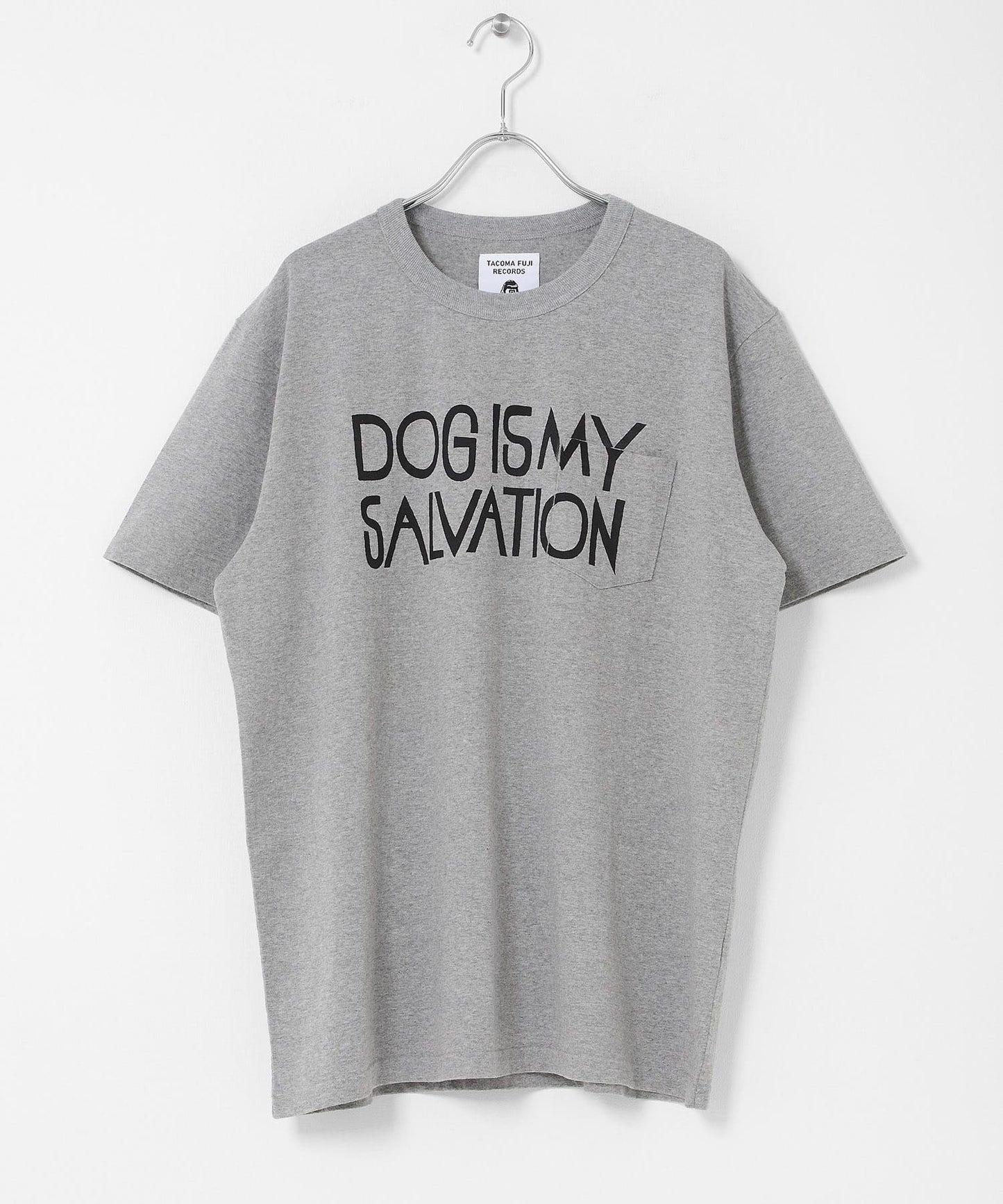 TACOMA FUJI RECORDS DOG IS MY SALVATION Pocket T-SHIRTS 短袖T恤