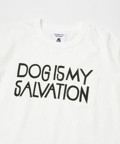 TACOMA FUJI RECORDS DOG IS MY SALVATION Pocket T-SHIRTS 短袖T恤