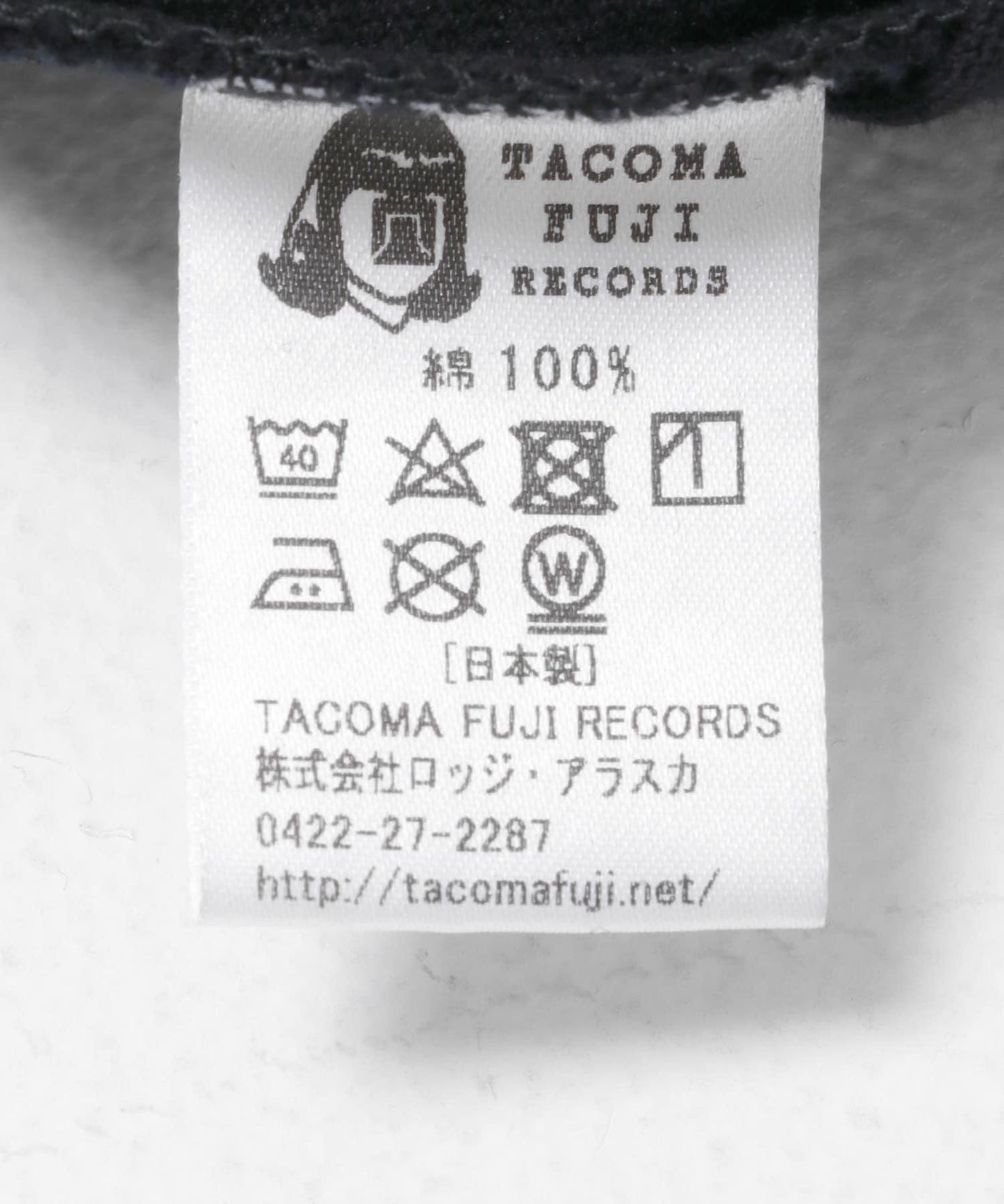 TACOMA FUJI RECORDS ZEN RUNNER T恤