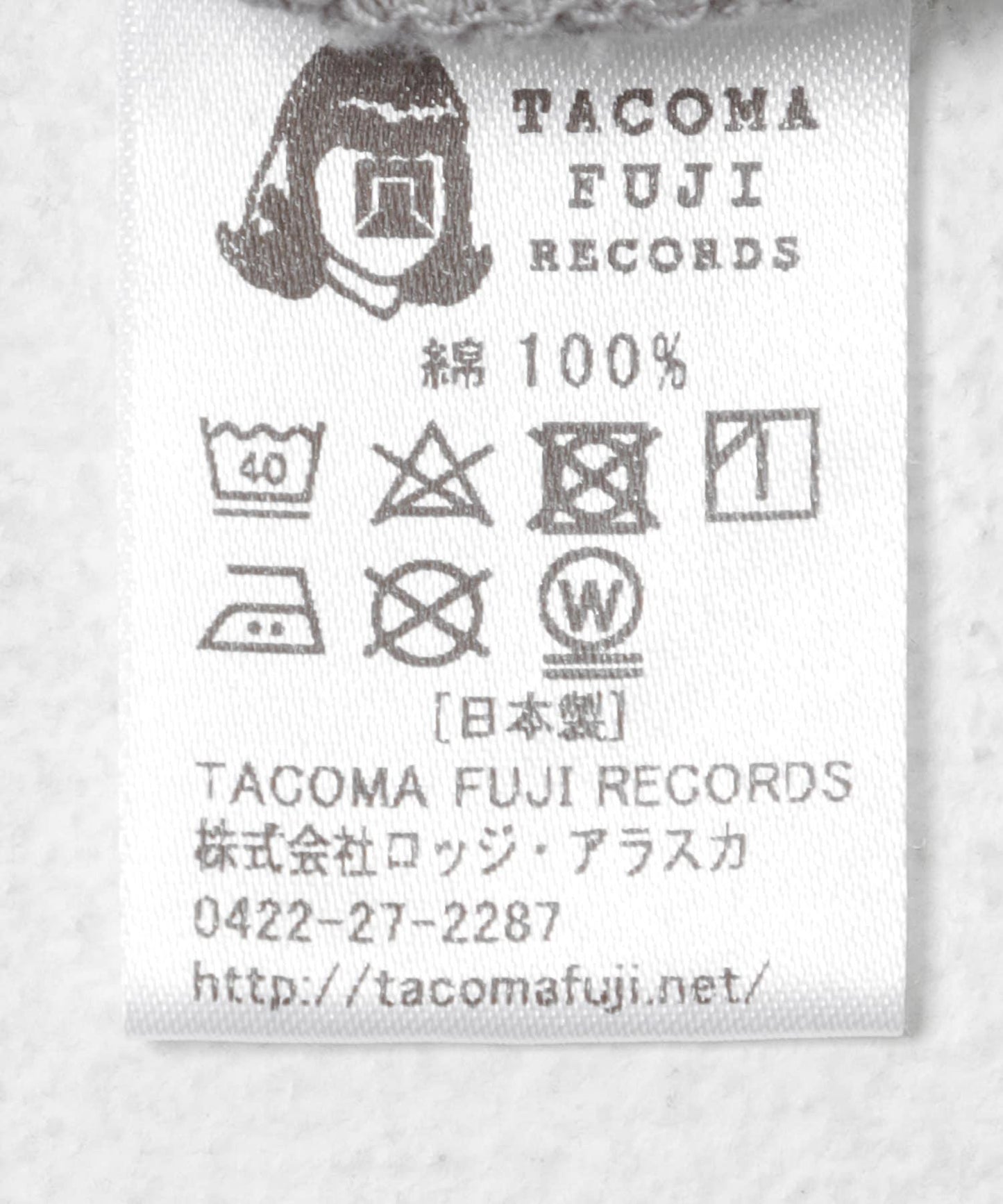 TACOMA FUJI RECORDS STRETCH MAN T恤