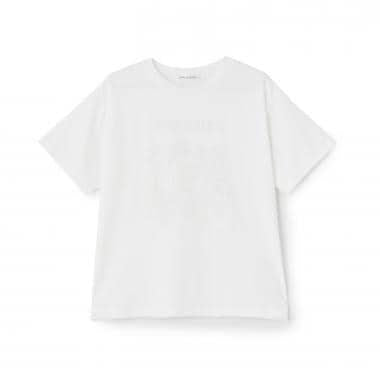 含130cm尺碼 涼感 蕾絲圖案刺繡 T恤