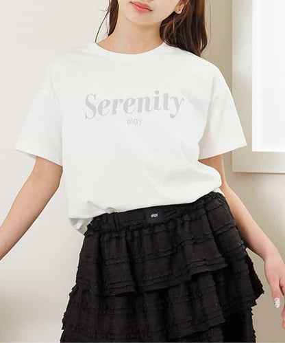 puchily プチプラライン 珍珠logo T恤