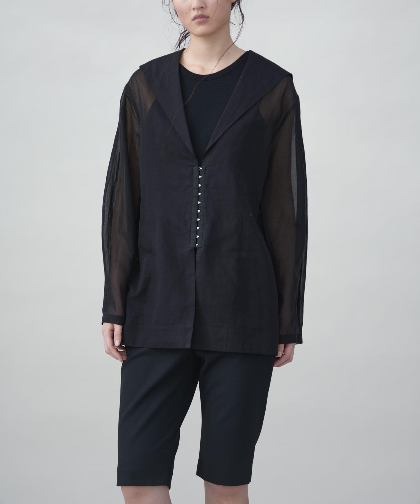 基礎款 羊毛設計 new basic WOOL CAPRI PANTS 七分褲