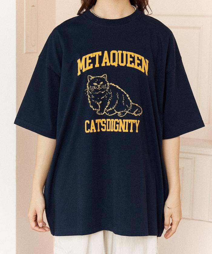 功能性面料 貓咪印花 METAQUEEN T恤