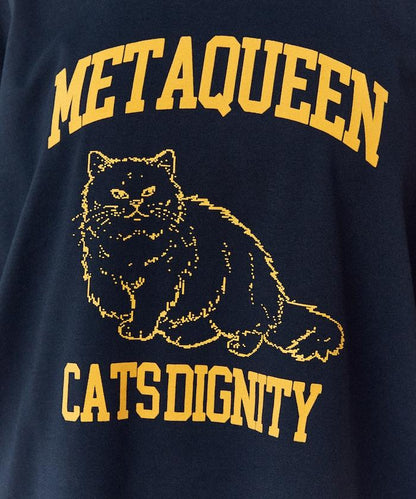 功能性面料 貓咪印花 METAQUEEN T恤
