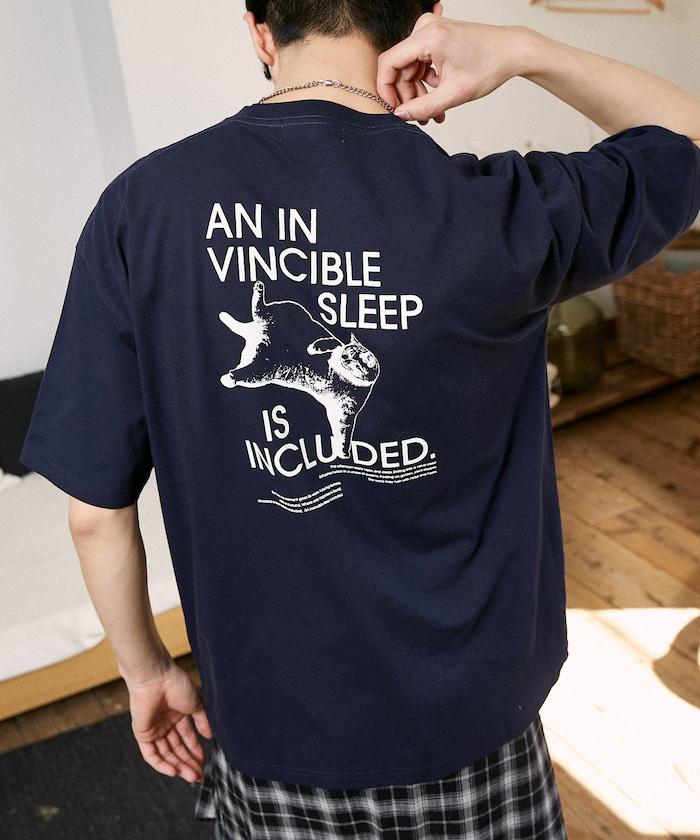 功能性面料 英文原名VINCIBLE SLEEP 貓咪印花 T恤
