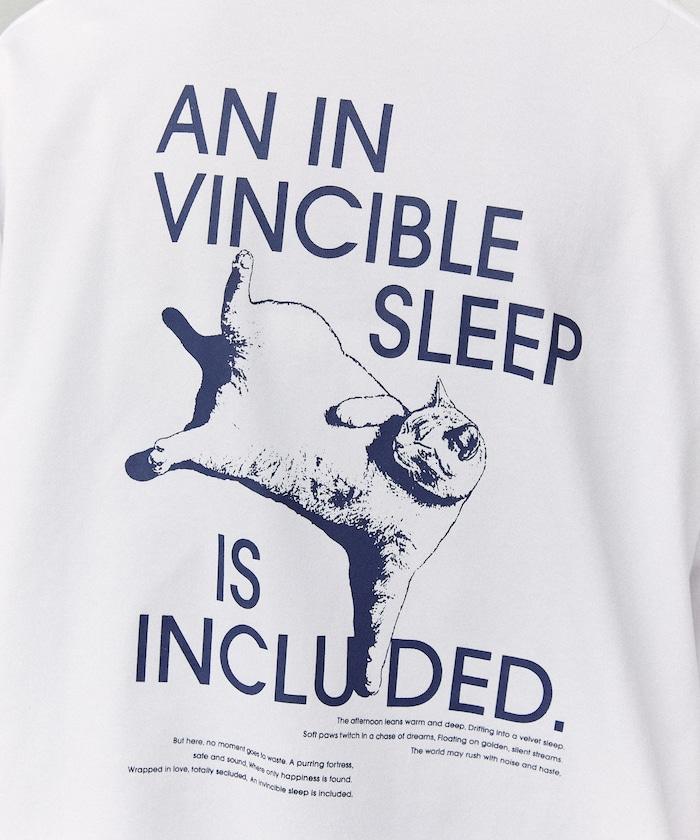 功能性面料 英文原名VINCIBLE SLEEP 貓咪印花 T恤