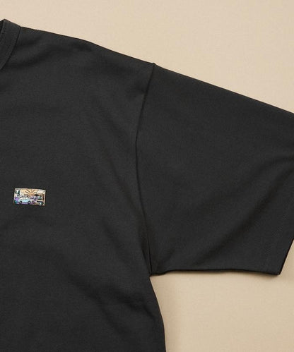 FREAK'S STORE for BEACH & FES リラックスフィット ワンポイントロゴ スピンドル ヘンリーネックTシャツ