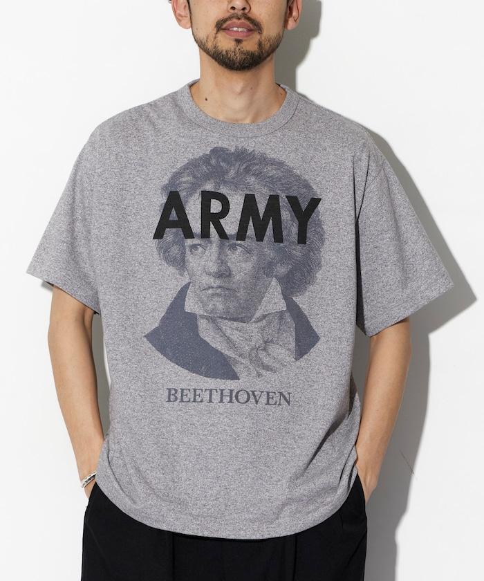別注 ARMY ベートーベン プリントTシャツ