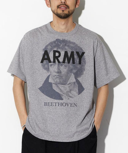 別注 ARMY ベートーベン プリントTシャツ