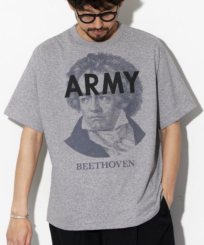 別注 ARMY ベートーベン プリントTシャツ