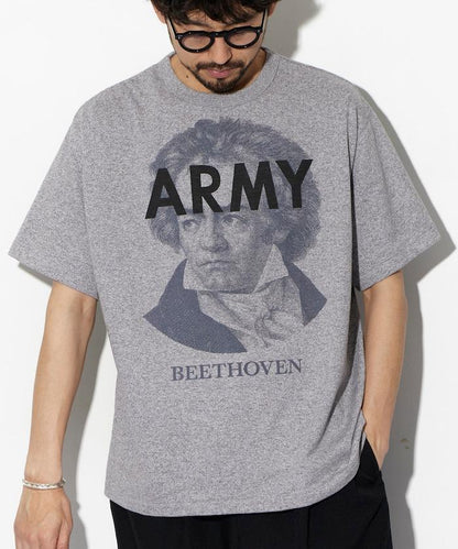 別注 ARMY ベートーベン プリントTシャツ