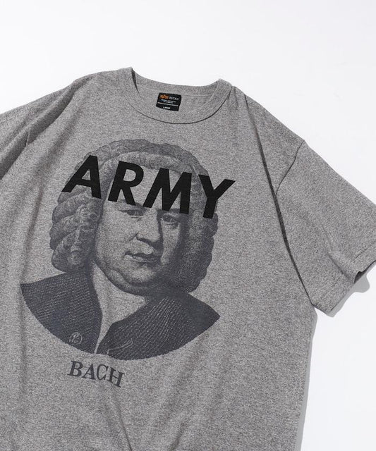 別注 ARMY バッハ プリントTシャツ