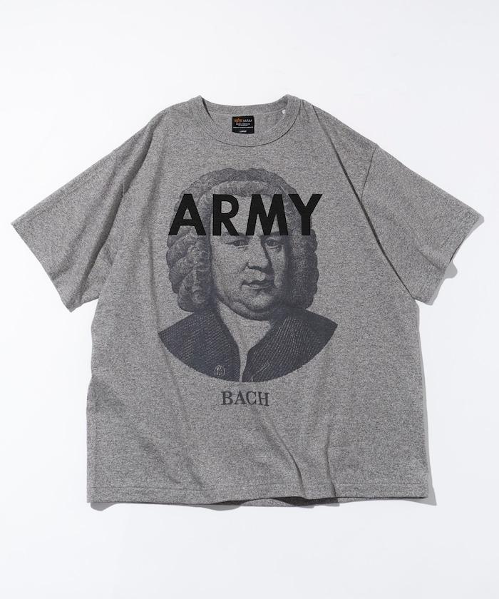 別注 ARMY バッハ プリントTシャツ