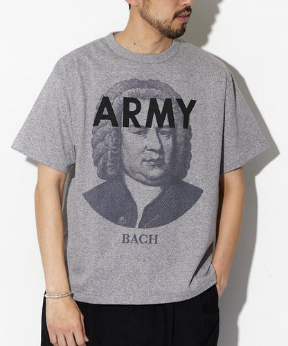 別注 ARMY バッハ プリントTシャツ