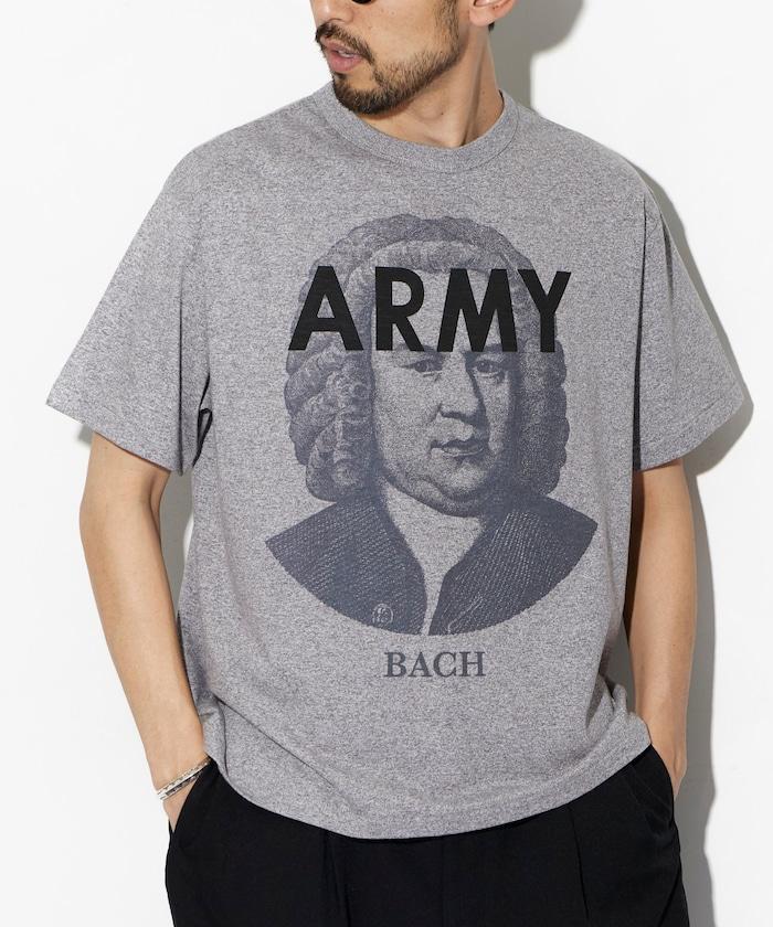 別注 ARMY バッハ プリントTシャツ